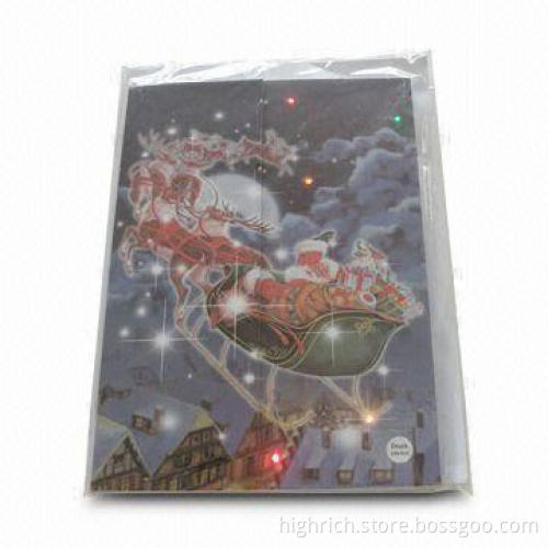 Postcard, Ideal for Holiday Season, Made of 250g White Paper Card, with Printing
